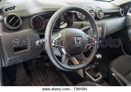 Dacia Duster Dashboard Steering Wheel Interior New Modern