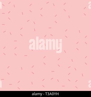 Pink Tiny Sprinkles Confetti Scattered in Random on Lighter Shade Backdrop Design business concept Empty copy space modern abstract background Stock Vector