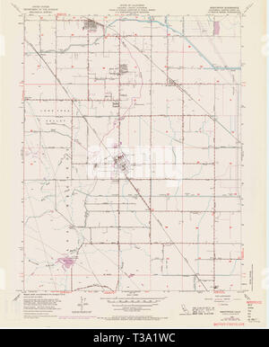 Brentwood, California, Map 1954, 1:24000, United States Of America By 