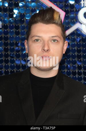 The Global Awards at the Eventim Apollo, Hammersmith, London  Featuring: John Newman Where: London, United Kingdom When: 07 Mar 2019 Credit: WENN.com Stock Photo