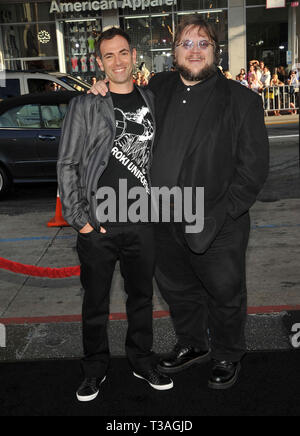 Vincenzo Natali    Guillermo Del Toro  63   - Splice Premiere at the Chinese Theatre In Los Angeles.Vincenzo Natali    Guillermo Del Toro  63  Event in Hollywood Life - California, Red Carpet Event, USA, Film Industry, Celebrities, Photography, Bestof, Arts Culture and Entertainment, Topix Celebrities fashion, Best of, Hollywood Life, Event in Hollywood Life - California, Red Carpet and backstage, movie celebrities, TV celebrities, Music celebrities, Topix, actors from the same movie, cast and co star together.  inquiry tsuni@Gamma-USA.com, Credit Tsuni / USA, 2010 - Group, TV and movie cast Stock Photo