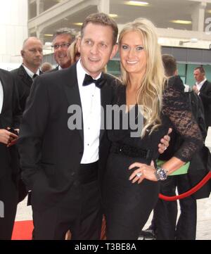 Liverpool,Uk Jeremy Kyle and ex wife in Liverpool for event credit Ian Fairbrother/Alamy Stock Photos Stock Photo