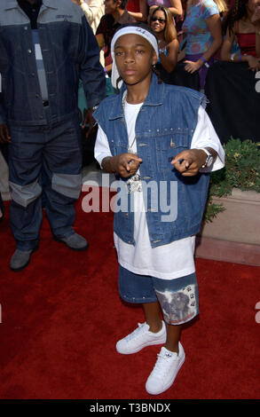 LOS ANGELES, CA. August 12, 2001: Singer L'IL BOW WOW at the 2001 Teen Choice Awards at Universal Amphitheatre, Hollywood.  © Paul Smith/Featureflash Stock Photo