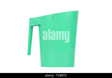 Photo developing equipment - Plastic jug, isolated on white Stock Photo