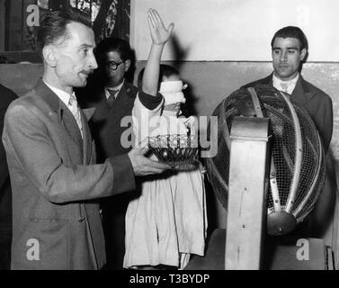 naples, drawing of the lottery, 1958 Stock Photo