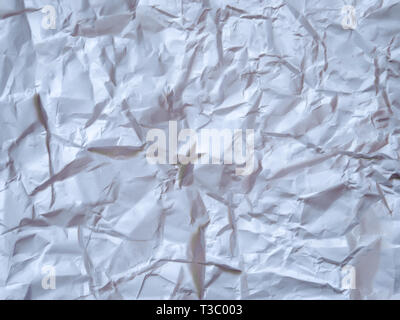 crumpled paper texture, paper wallpaper and texture Stock Photo
