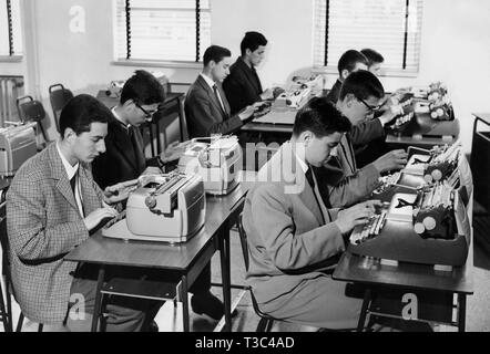 professional hotel school, 1961 Stock Photo