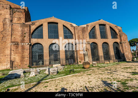 Basilica of St. Mary of the Angels and the Martyrs, Rome, Italy Stock Photo