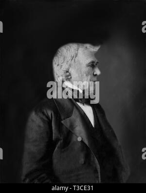 Zachary Taylor (1784-41850), 12th President of the United States 1849-50, Portrait, Daguerreotype, Mathew Brady, 1849 Stock Photo