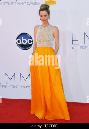 Leslie Bibbs at 64th PRIMETIME EMMYS Arrival at the Nokia Theatre in