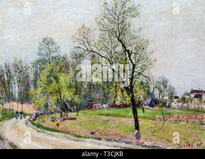 Alfred Sisley (1839 - 1899) - edge of a forest in autumn 1883 