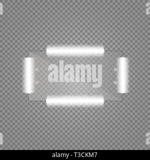 Makeup mirror isolated with lights neon. Vector illustration. Stock Vector