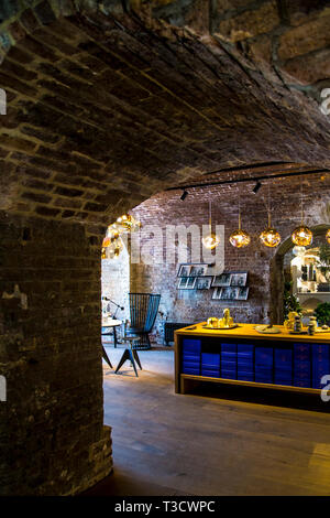Tom Dixon interior shop at Coal Drops Yard in Kings Cross, London, UK Stock Photo