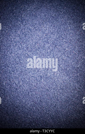 blue polluted fabric texture macro close-up with vignette. background, textile. Stock Photo