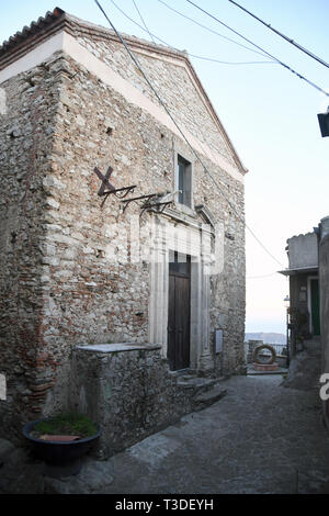 Bova  Reggio Calabria Italy - Former church of the holy spirit Credit Giuseppe Andidero Stock Photo