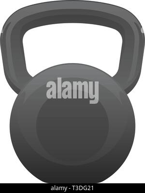 Kettlebell Isolated Vector Illustration Stock Vector