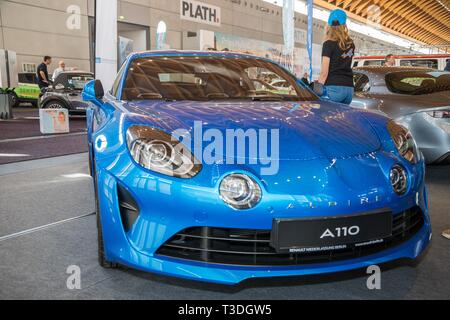 Blue Renault Alpine A110 Stock Photo Alamy