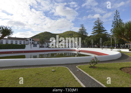 Santa Cruz da Graciosa in the Azores, Portugal Stock Photo