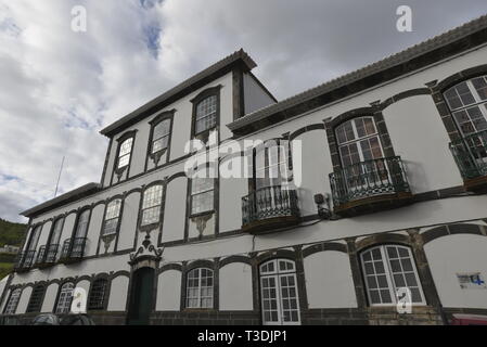 Santa Cruz da Graciosa in the Azores, Portugal Stock Photo