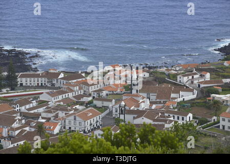 Santa Cruz da Graciosa in the Azores, Portugal Stock Photo