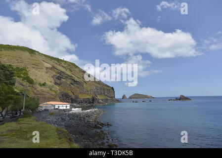 Carapacho spa in Graciosa Island in the Azores, Portugal Stock Photo