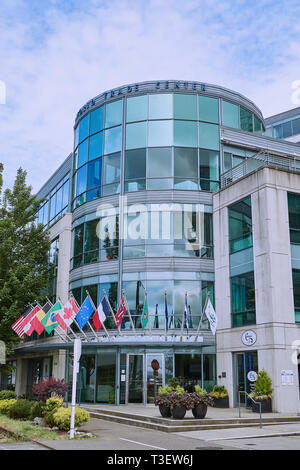 World Trade Center in Seattle Stock Photo