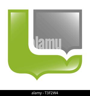 Shield bubble speech concept design. Symbol graphic template element Stock Vector