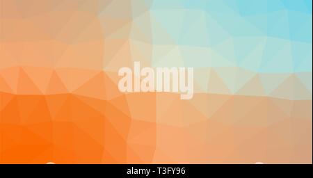 Abstract geometric gradient background texture, colorful shades, low poly triangle pattern, computer graphic, Illustration Stock Vector