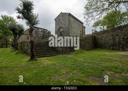 Church of Sanfins de Friestas, Valença, Minho, Portugal, Europe Stock Photo