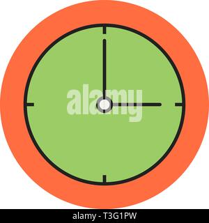 Line Filled Icon Stock Vector