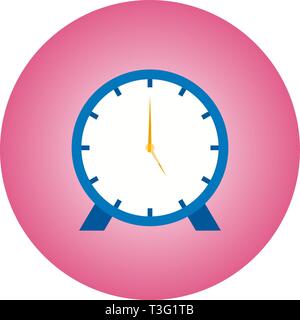Flat icon with Gradient Background Stock Vector