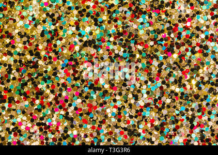 Abstract textured background of shiny glitter Stock Photo