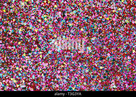 Abstract textured background of shiny glitter Stock Photo