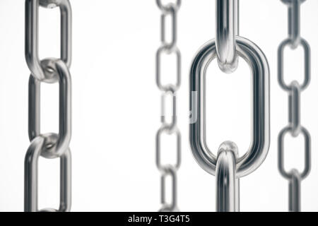 Metal Safe Realistic 3D Illustration On White Background Stock Photo ...