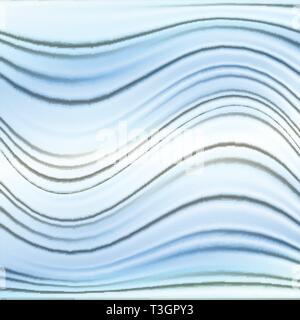 Abstract background with flowing lines and waves. Fractal composition of shadows and light. Vector illustration Stock Vector
