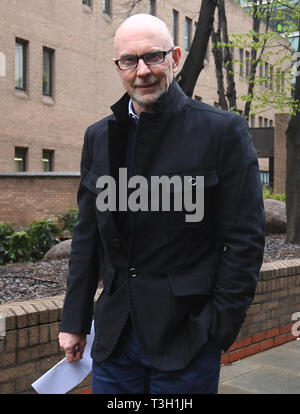 Senior Barclays executive Roger Jenkins leaving Southwark Crown Court after the jury were discharged in his trial for a multi-million pound fraud during the 2008 financial crisis. Stock Photo