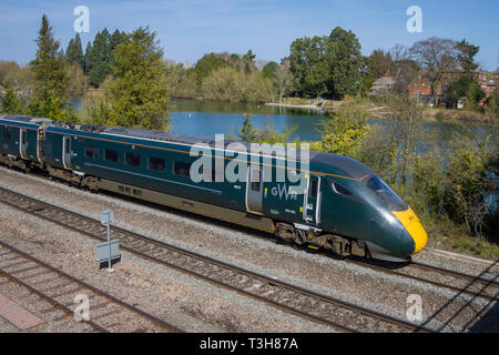 A British Rail Class 800 high speed train at Hinksey, Oxford Stock Photo