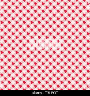 Seamless pattern for fabrics, intersecting cells of pastel colors Stock Vector