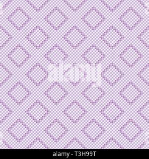 Seamless pattern for fabrics, wallpapers, an ornament of intersecting cells in pastel colors Stock Vector