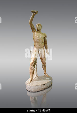 Aristogeiton. Roman marble copy from the 2nd century AD after a Greek ...