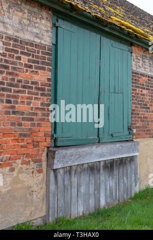 Heritage Centre at The Wharf  Shardlow on the Trent and Mersey Canal,Derby,Derbyshire.England Stock Photo