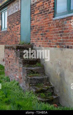 Heritage Centre at The Wharf  Shardlow on the Trent and Mersey Canal,Derby,Derbyshire.England Stock Photo