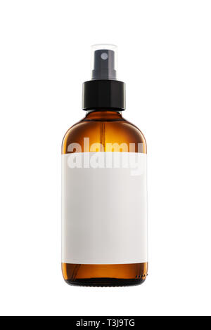 Cosmetic spray bottle isolated on white background Stock Photo - Alamy
