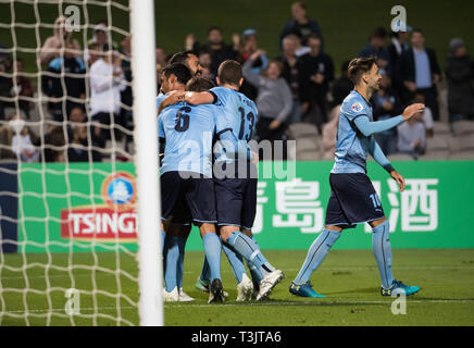 Jubilee Stadium, Sydney, Australia. 10th Apr, 2019. AFC ...