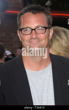 LOS ANGELES, CA. June 26, 2002: Actor MATTHEW PERRY at the Los Angeles premiere of Men in Black II. © Paul Smith / Featureflash Stock Photo