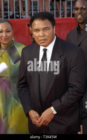 LOS ANGELES, CA. July 10, 2002: Former boxer MUHAMMAD ALI at the 10th Annual ESPY Sports Awards in Hollywood. © Paul Smith / Featureflash Stock Photo