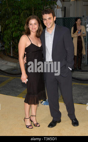 LOS ANGELES, CA. July 22, 2002: Actor FRED SAVAGE & date at the Hollywood premiere of Austin Powers in Goldmember. © Paul Smith / Featureflash Stock Photo