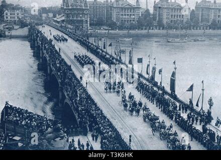 Coronation of King George V and Queen Mary, London, 1911. Creator: Unknown. Stock Photo