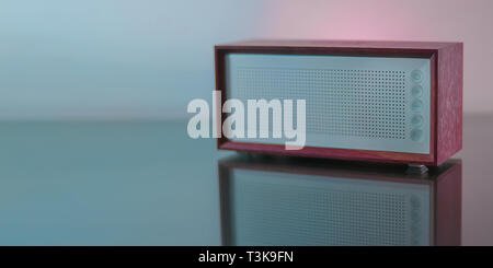 Studio shot of a Bluetooth speaker Stock Photo