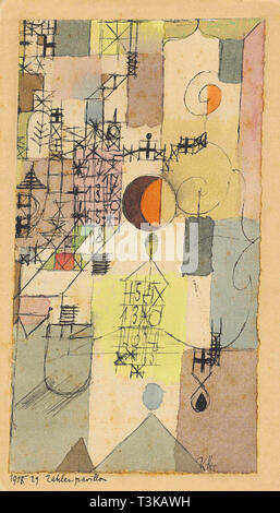 Pavilion of Numbers, 1918. Creator: Klee, Paul (1879-1940). Stock Photo